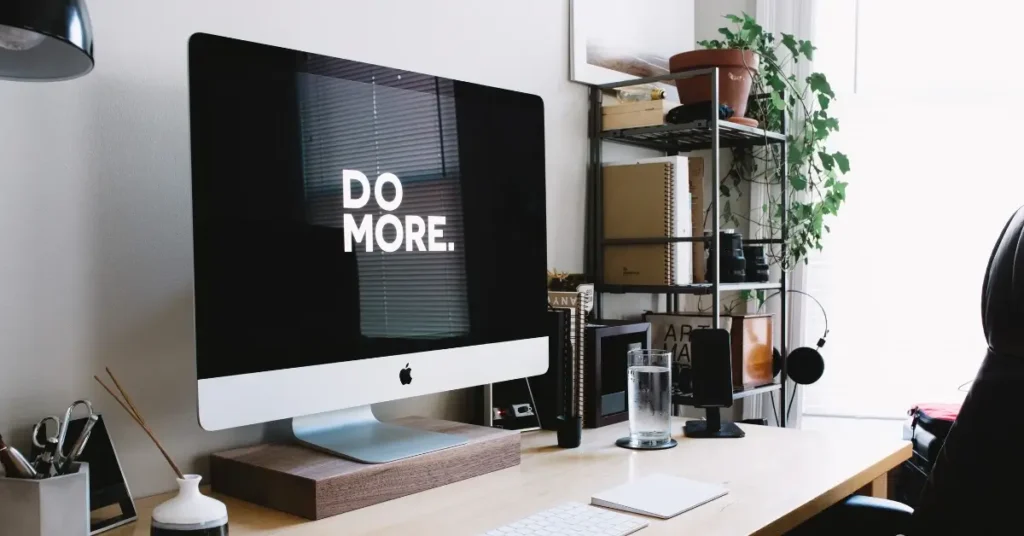Macintosh with "do more"